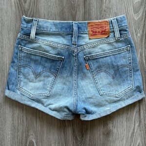 Levi's - Light Blue Jean Shorts - Size 25